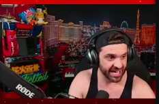 Andy Warski broadcasting from his Kino Casino studio